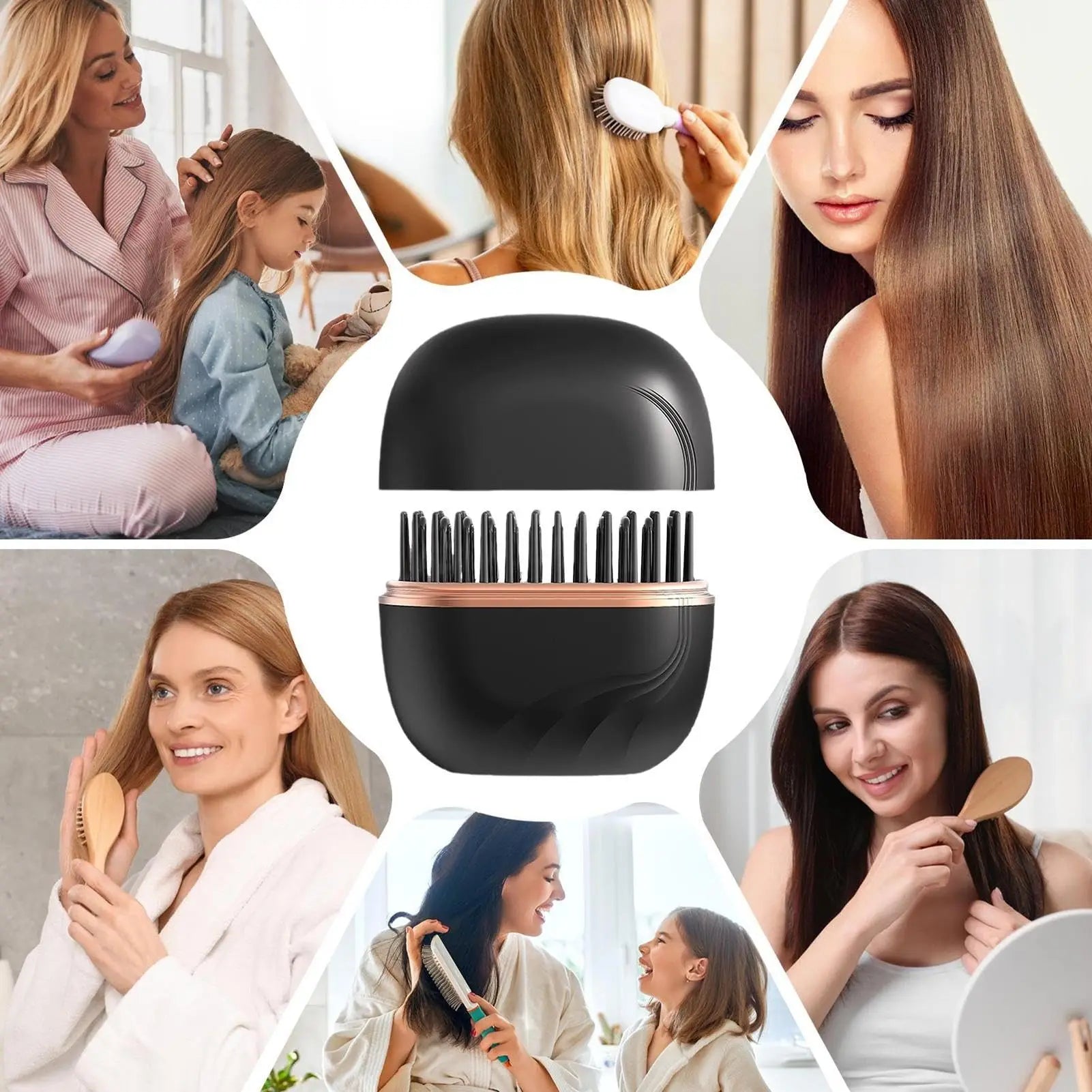 Pocket-Perfect Hair Brush