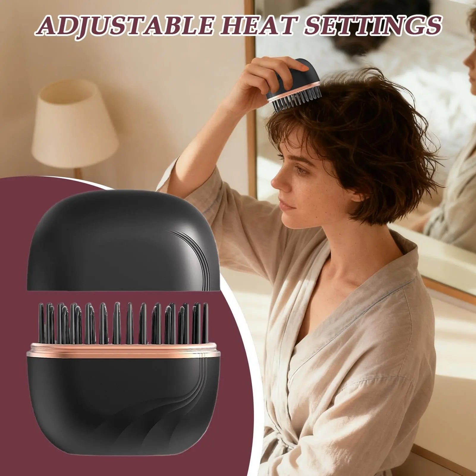 Pocket-Perfect Hair Brush